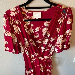 Cotton Candy LA High Low Wrap Dress